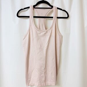 Lululemon Swiftly Tech Tank Light Pale Pink Size 8